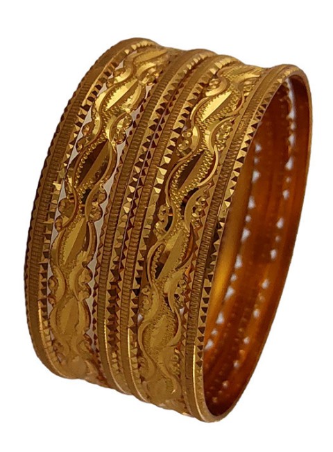 Gold Plated Bangles